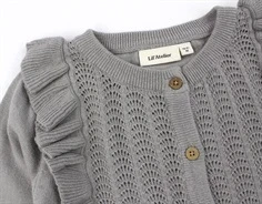 Lil Atelier wet weather cardigan